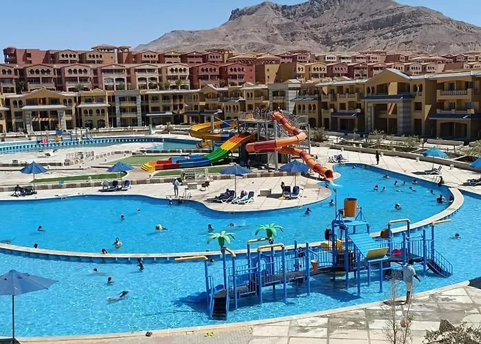 بورتو السخنه الكاربيان العاب مائيه - عائلات فقط Apartment *