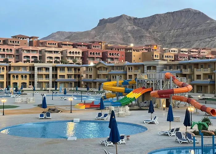 Apartment بورتو السخنه الكاربيان العاب مائيه - عائلات فقط *
