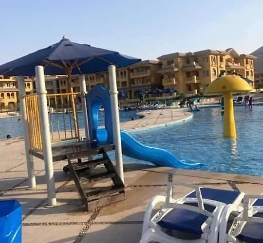 Apartment بورتو السخنه الكاربيان العاب مائيه - عائلات فقط